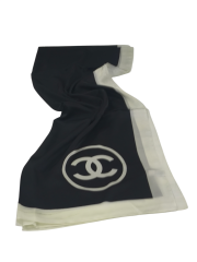 C DESEN VUAL İPEK ŞAL ORTASI BOŞ KIRIK BEYAZ SİYAH