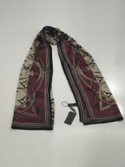 LOİS VOİTTON  KEMER ZİNCİR MODEL VUAL İPEK ŞAL  BORDO KREM