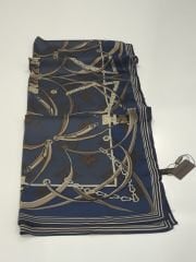 LOİS VOİTTON  KEMER ZİNCİR MODEL VUAL İPEK ŞAL  LACİVERT