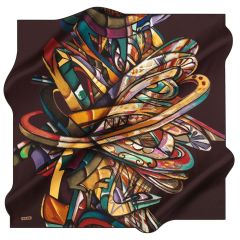 AKER TİVİL İPEK EŞARP 8154-941