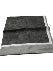 Aker Yaz Serinliği İpek Koton Şal - Bulut Deseni  7208777-471 Antrasit