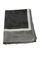 Aker Yaz Serinliği İpek Koton Şal - Bulut Deseni  7208777-471 Antrasit