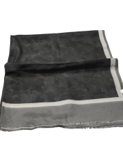 Aker Yaz Serinliği İpek Koton Şal - Bulut Deseni  7208777-471 Antrasit