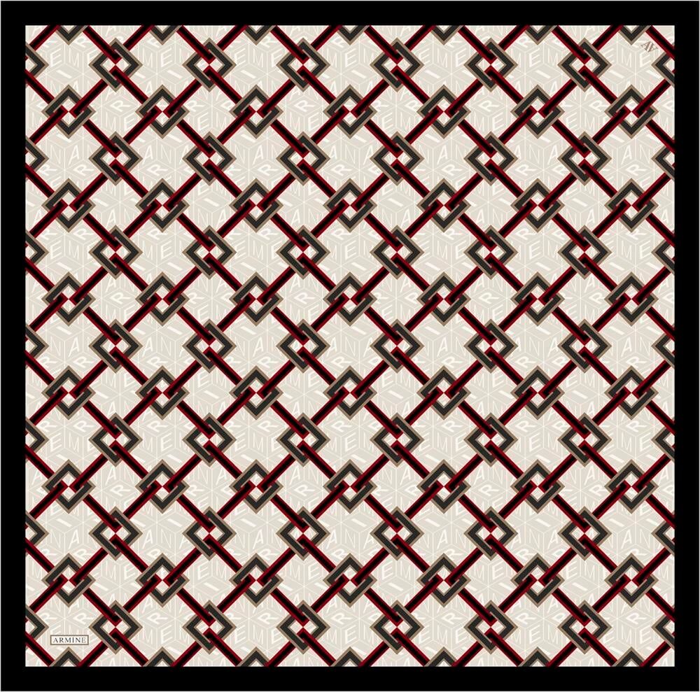 ARMİNE TİVİL İPEK EŞARP NOSTALJİ  8940-07