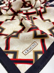 ARMİNE TİVİL İPEK EŞARP NOSTALJİ  8940-07