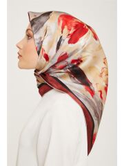 ARMİNE TİVİL İPEK EŞARP NOSTALJİ  9018-51