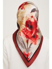 ARMİNE TİVİL İPEK EŞARP NOSTALJİ  9018-51