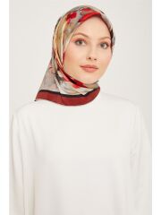 ARMİNE TİVİL İPEK EŞARP NOSTALJİ  9018-51