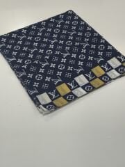 LV MODEL VUAL ŞAL LACİVERT GOLD