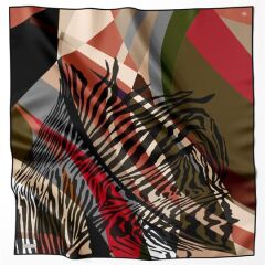 ARMİNE TİVİL İPEK EŞARP NOSTALJİ  8950-53