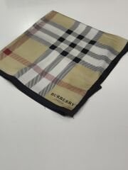 BURBERRY  VUAL İPEK ŞAL SİYAH BEYAZ GOLD