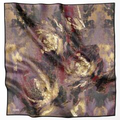 ARMİNE TİVİL İPEK EŞARP NOSTALJİ  9015-53