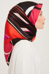 ARMİNE TİVİL İPEK EŞARP NOSTALJİ  9050-32