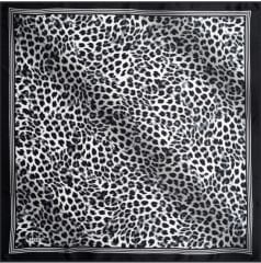 AKER SURA İPEK EŞARP NOSTALJİ LEOPAR DESEN 7984-312