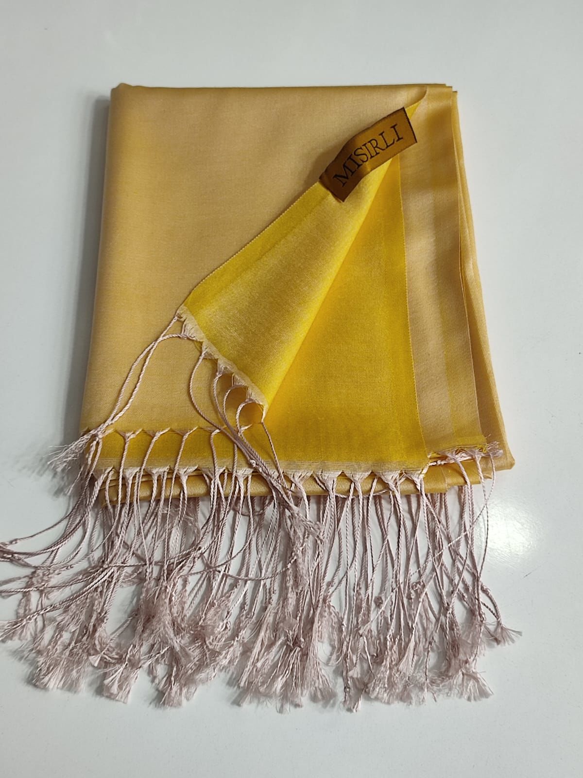 MISIRLI KOZA ŞAL LİMON SARI