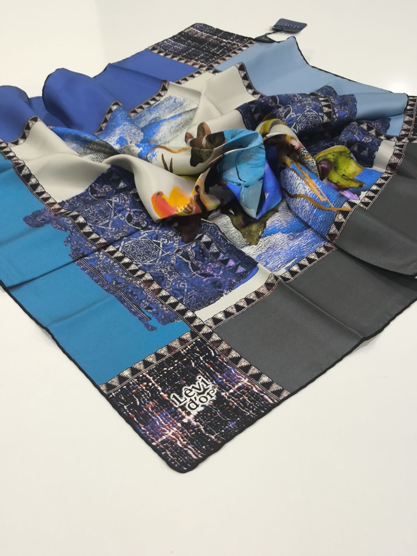 LEVİDOR TİVİL İPEK EŞARP 1000-1