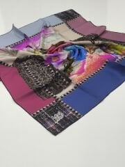 LEVİDOR TİVİL İPEK EŞARP 1000-2