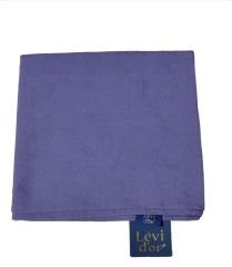 LEVİDOR PAMUK KARE CAZ EŞARP  LAVANTA