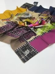 LEVİDOR TİVİL İPEK EŞARP 1000-3