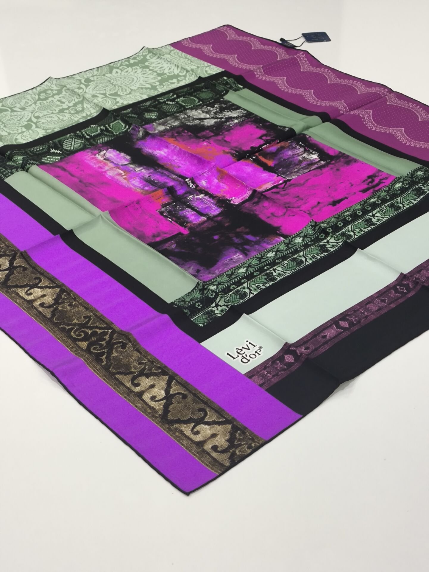 LEVİDOR TİVİL İPEK EŞARP 3616-3