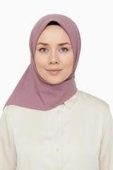 LEVİDOR PAMUK KARE CAZ EŞARP GÜL KURUSU