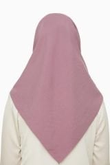 LEVİDOR PAMUK KARE CAZ EŞARP GÜL KURUSU