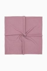 LEVİDOR PAMUK KARE CAZ EŞARP GÜL KURUSU