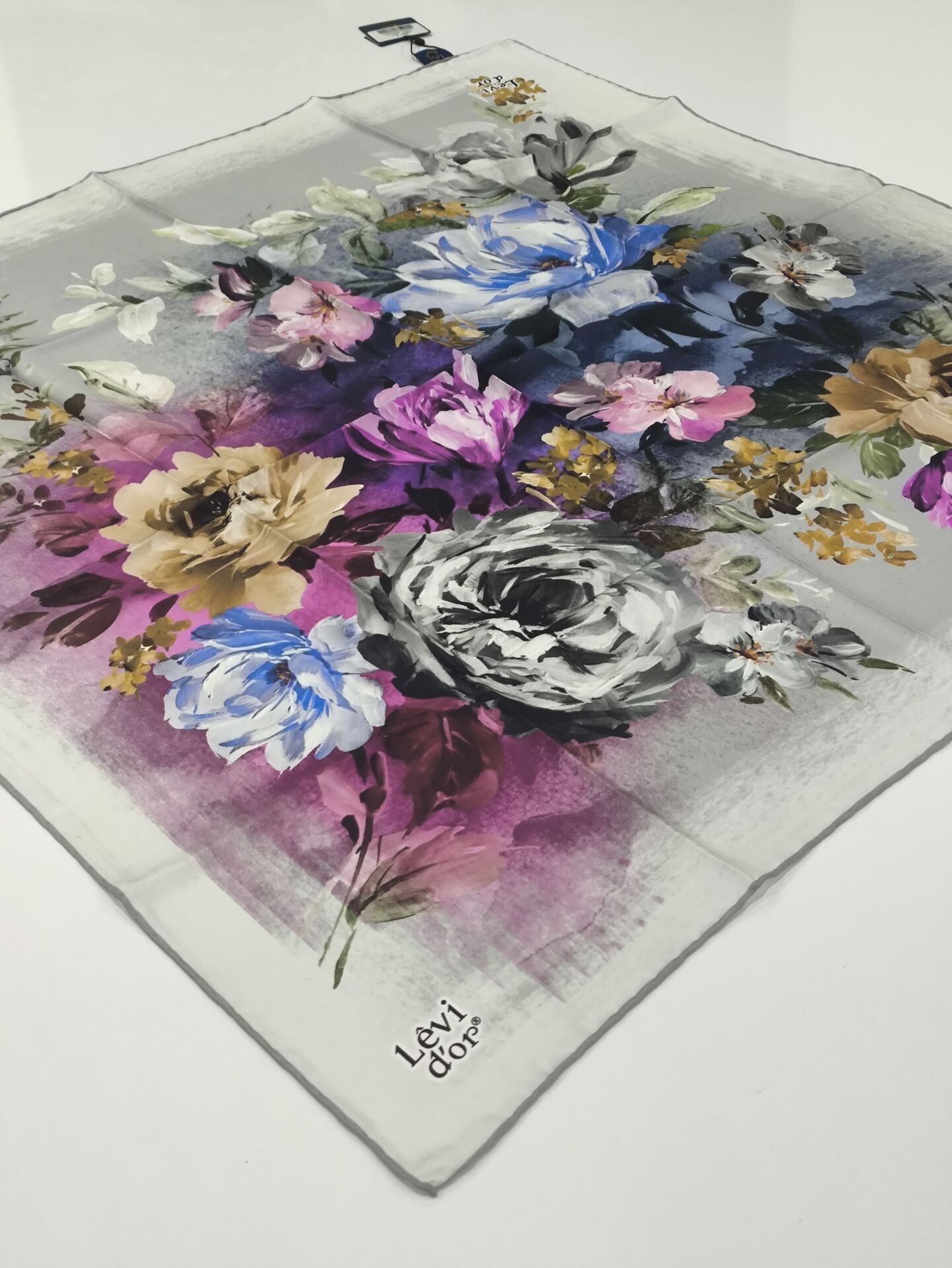 LEVİDOR TİVİL İPEK EŞARP 3329-1