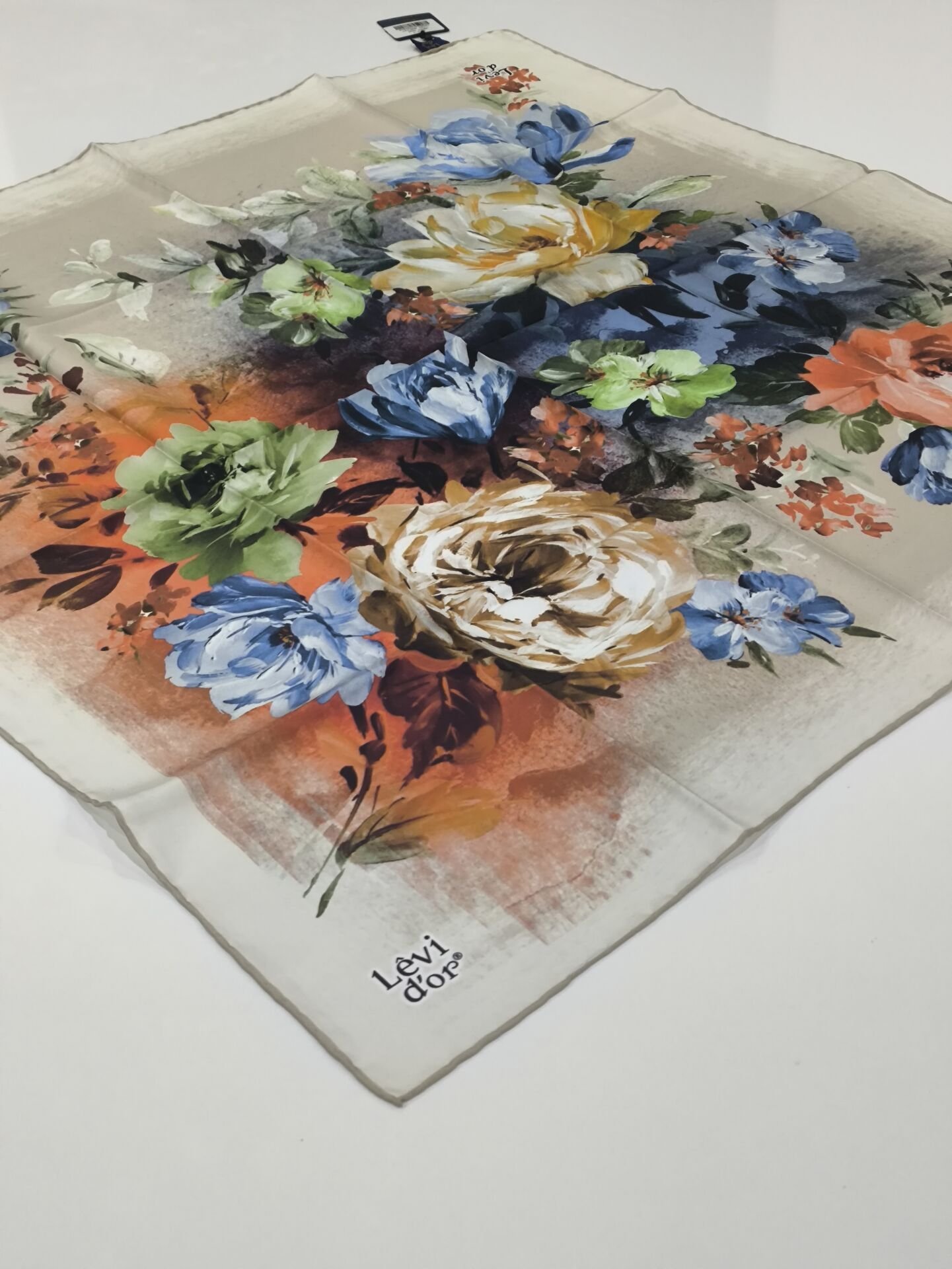 LEVİDOR TİVİL İPEK EŞARP 3329-3