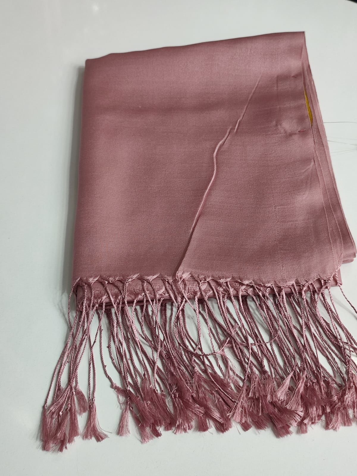 MISIRLI KOZA ŞAL  SOLUK PEMBE