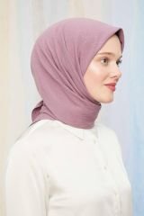 LEVİDOR PAMUK KARE CAZ EŞARP PEMBE