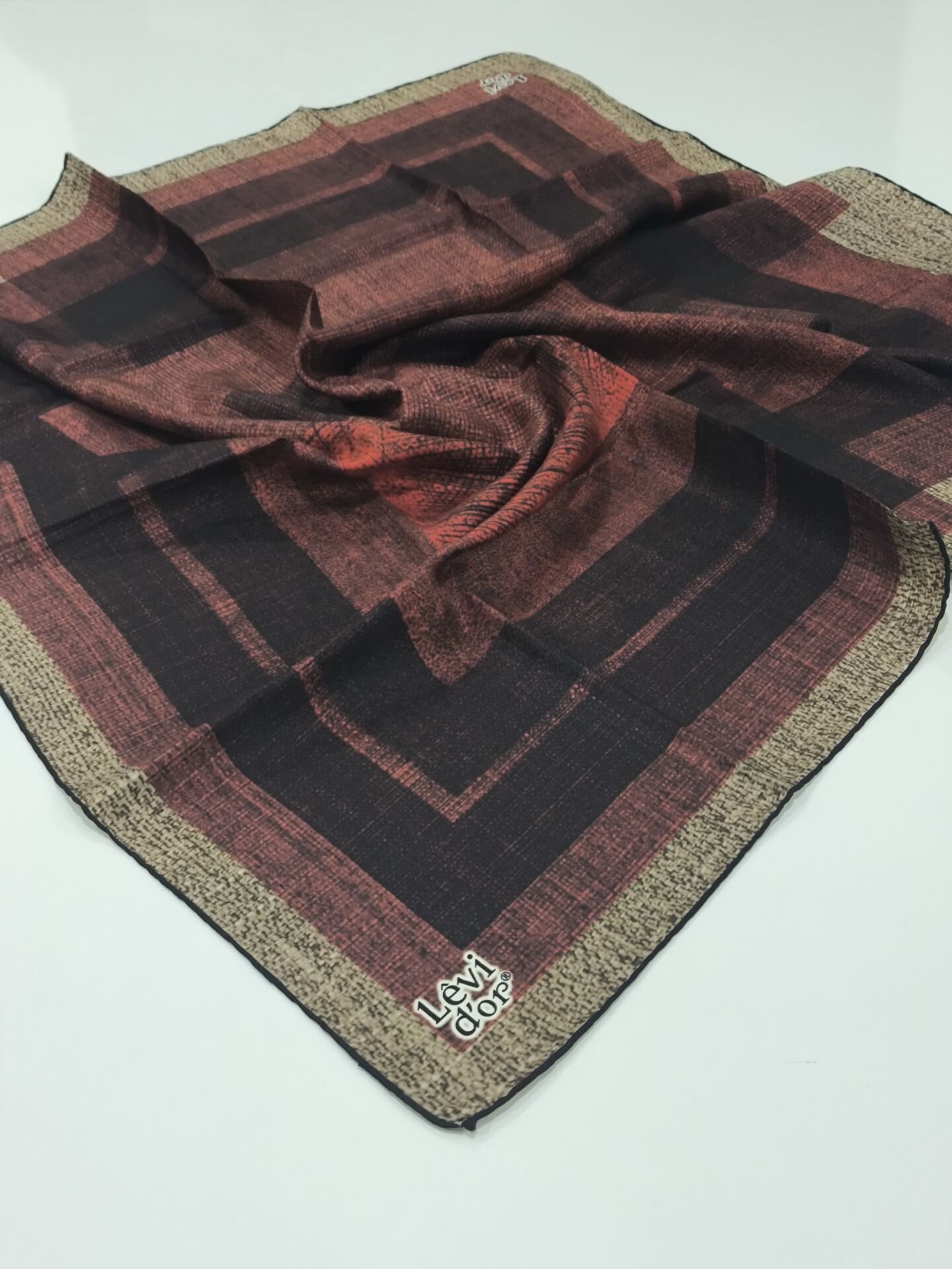 LEVİDOR TİVİL İPEK EŞARP 1555-3