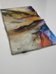 LEVİDOR TİVİL İPEK EŞARP 2752-1