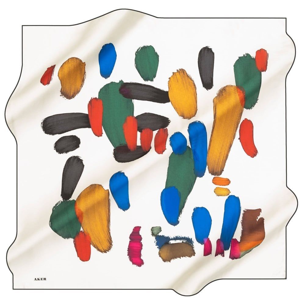 AKER NOSTALJİ SURA İPEK EŞARP 8156-314