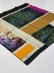 LEVİDOR TİVİL İPEK EŞARP 1007-1