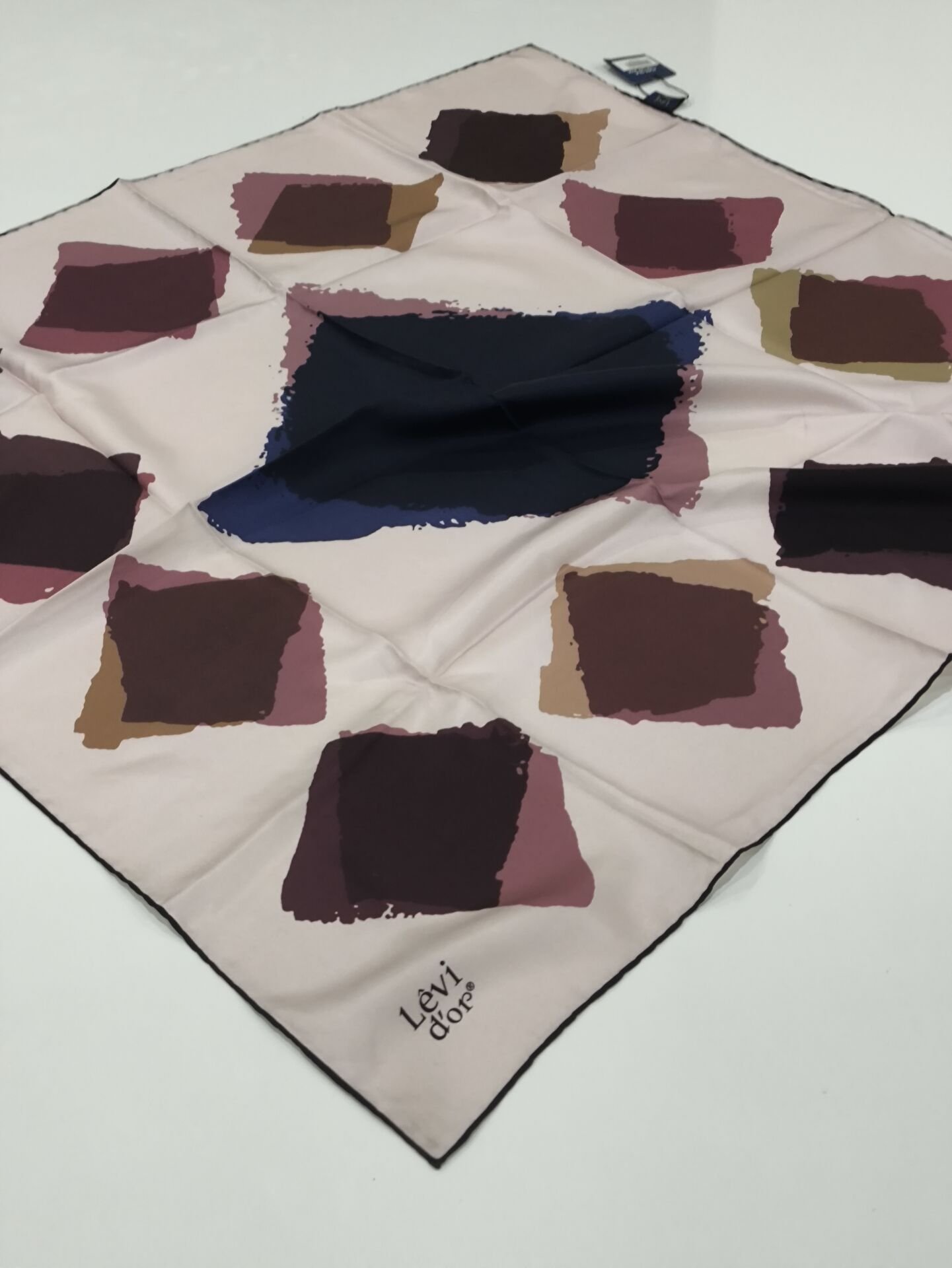 LEVİDOR TİVİL İPEK EŞARP PUDRA 1003-1