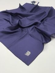 LEVİDOR TİVİL İPEK EŞARP LACİVERT 2893-1