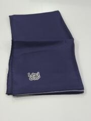 LEVİDOR TİVİL İPEK EŞARP LACİVERT 2893-1