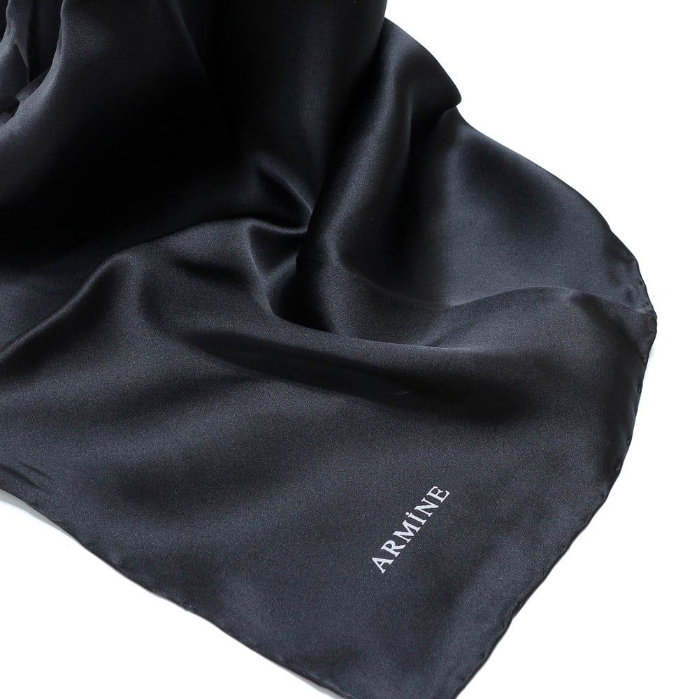 ARMİNE İPEK EŞARP NOSTALJİ 0010-01 SİYAH