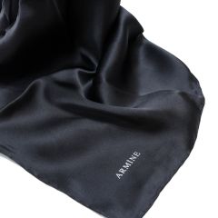 ARMİNE İPEK EŞARP NOSTALJİ 0010-01 SİYAH