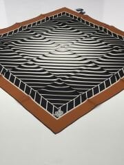 LEVİDOR TİVİL İPEK EŞARP KİREMİT 0797-1