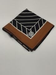 LEVİDOR TİVİL İPEK EŞARP KİREMİT 0797-1