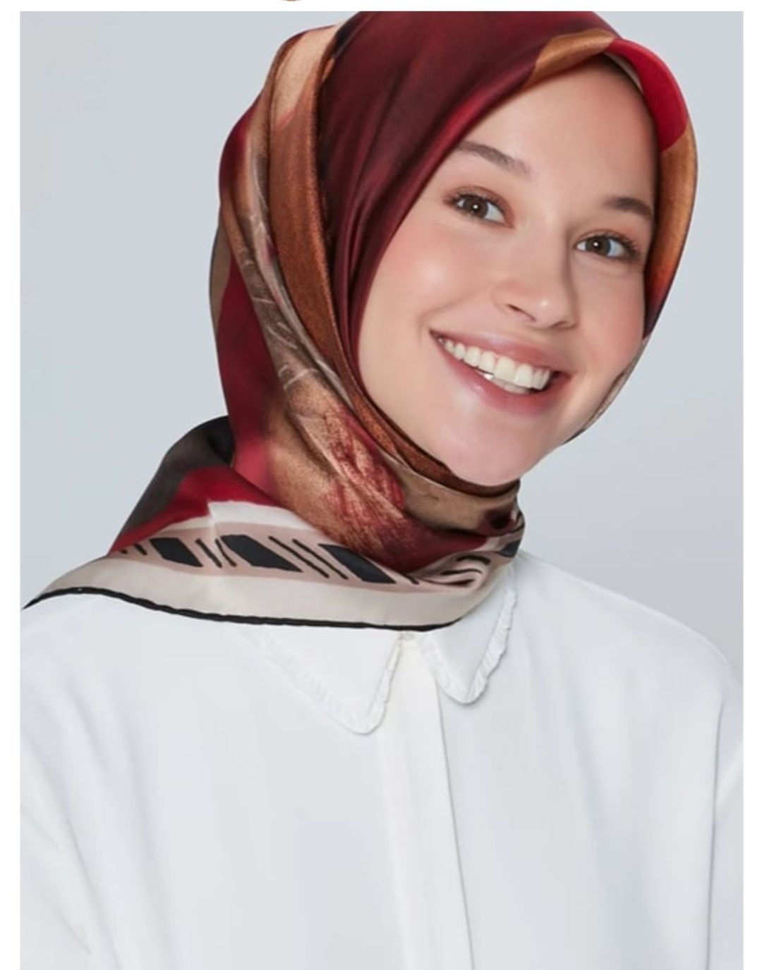 ARMİNE İPEK EŞARP NOSTALJİ 7880-08