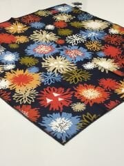 LEVİDOR TİVİL İPEK EŞARP LACİVERT 3587-1