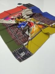 LEVİDOR SURA  İPEK EŞARP 1000-4