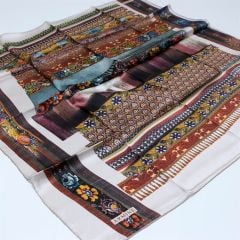 ARMİNE İPEK EŞARP NOSTALJİ 8001-31