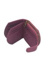 BAYAN ÇITÇITLI CÜZDAN FUŞYA PEMBESİ