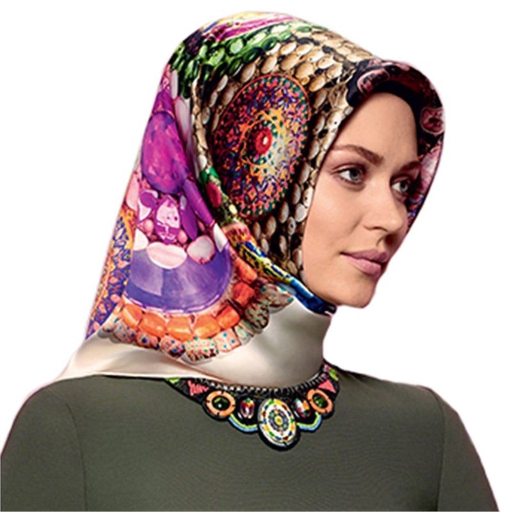 ARMİNE İPEK EŞARP NOSTALJİ 7405-21