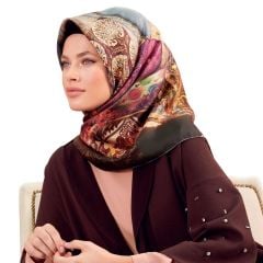 ARMİNE İPEK EŞARP NOSTALJİ 8019-09