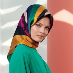 ARMİNE İPEK EŞARP NOSTALJİ 8301-84